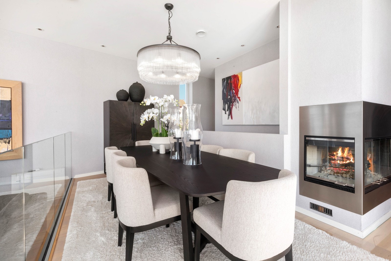 Spiseplass stue Galleribilde