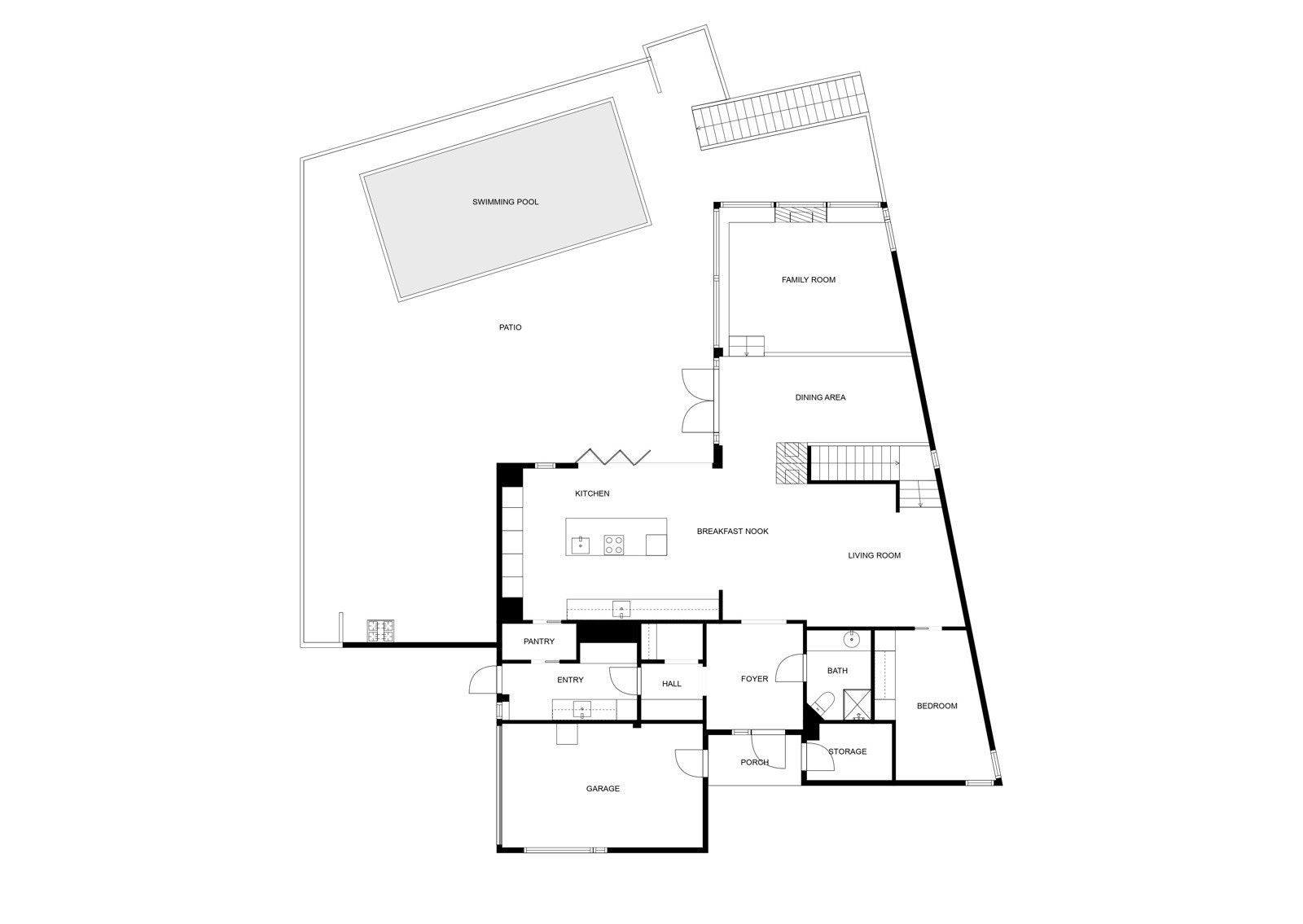 Plantegning hovedetasje Galleribilde