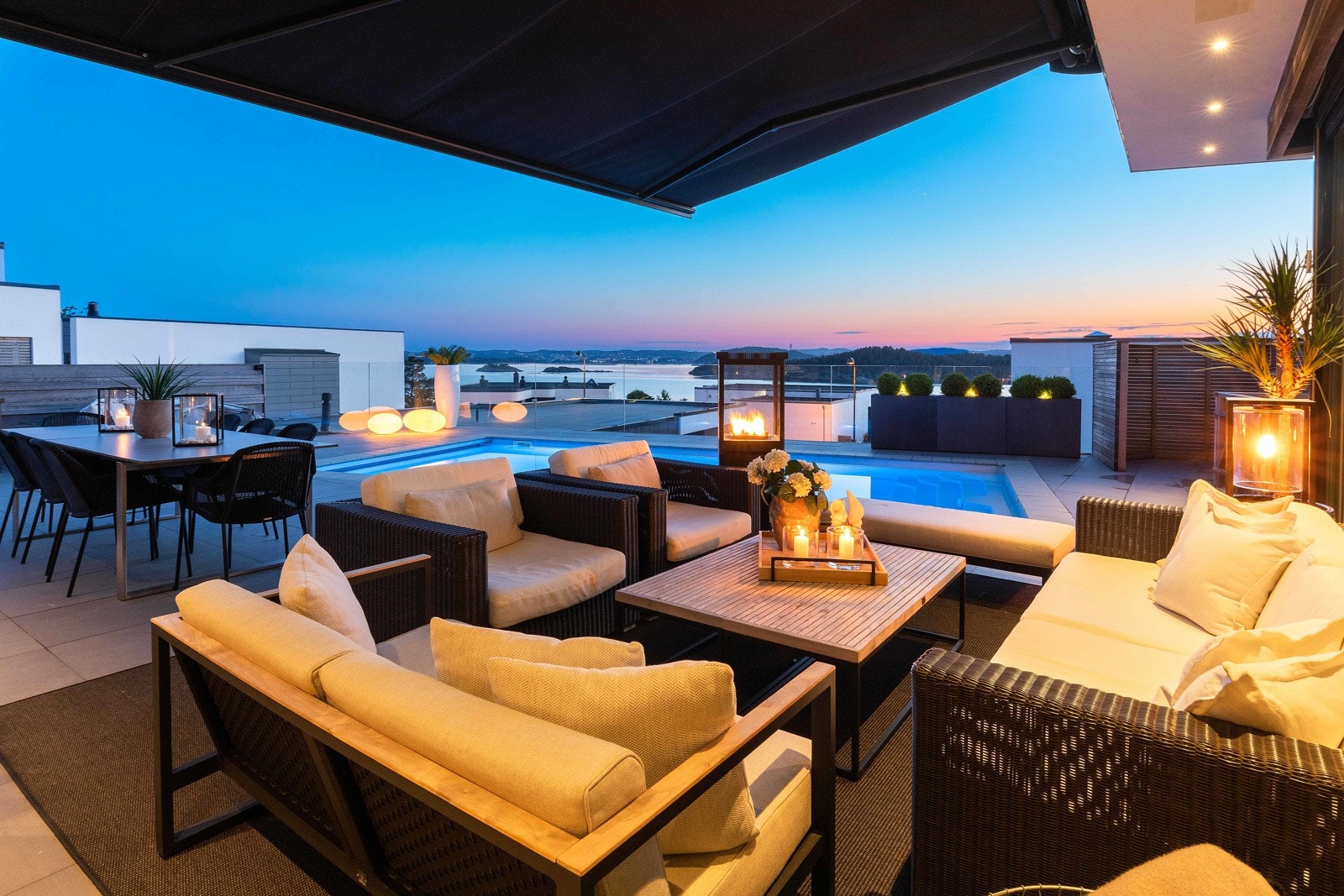 Kveldsbilde Galleribilde