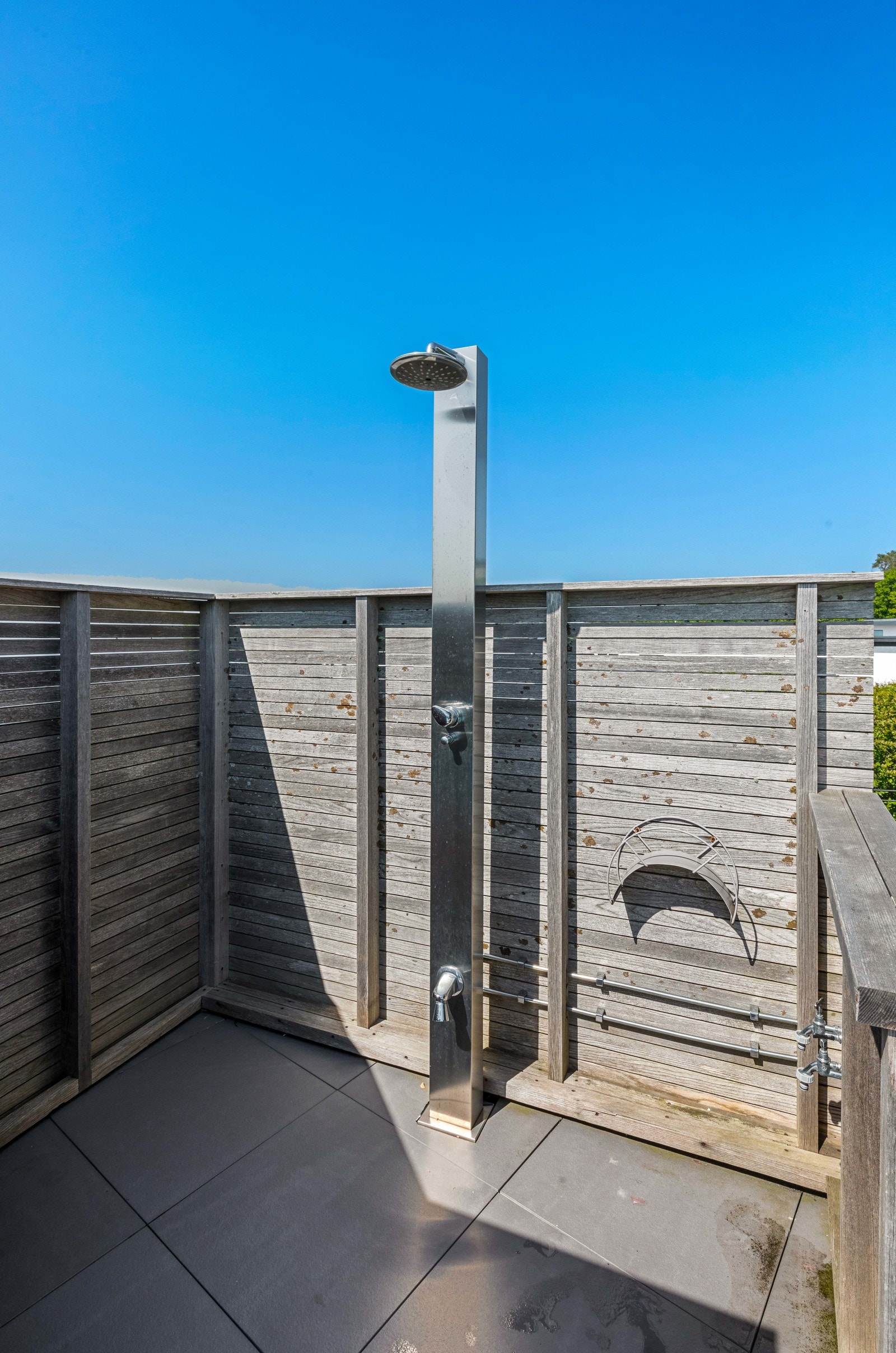 Utedusj på terrasse Galleribilde