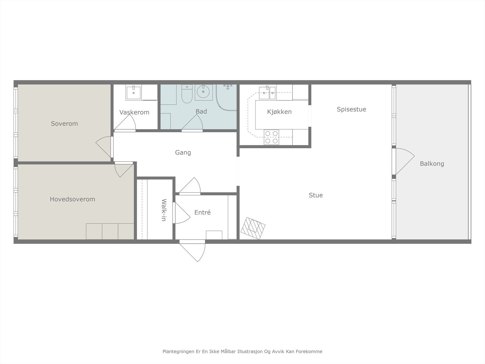 Plantegning | Olsvikmarken 88a. Galleribilde