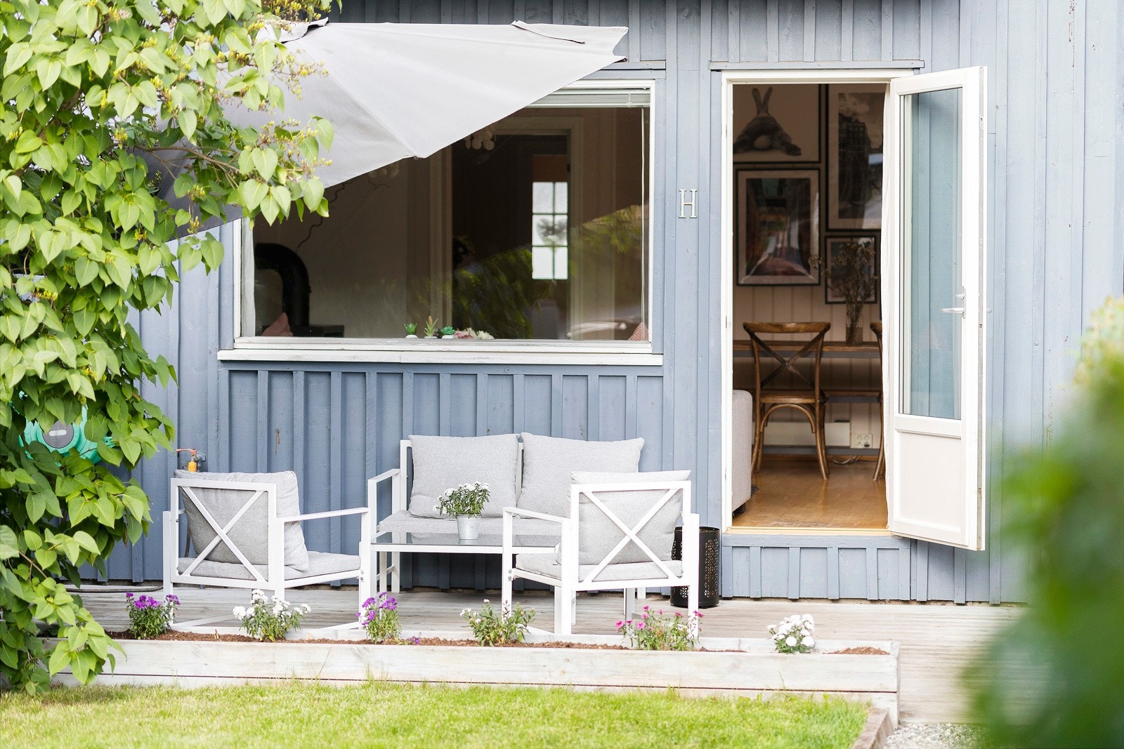 Velkommen til Wærners gate! Hagen vender mot vest, er skjermet mot innsyn og har gode solforhold. Galleribilde