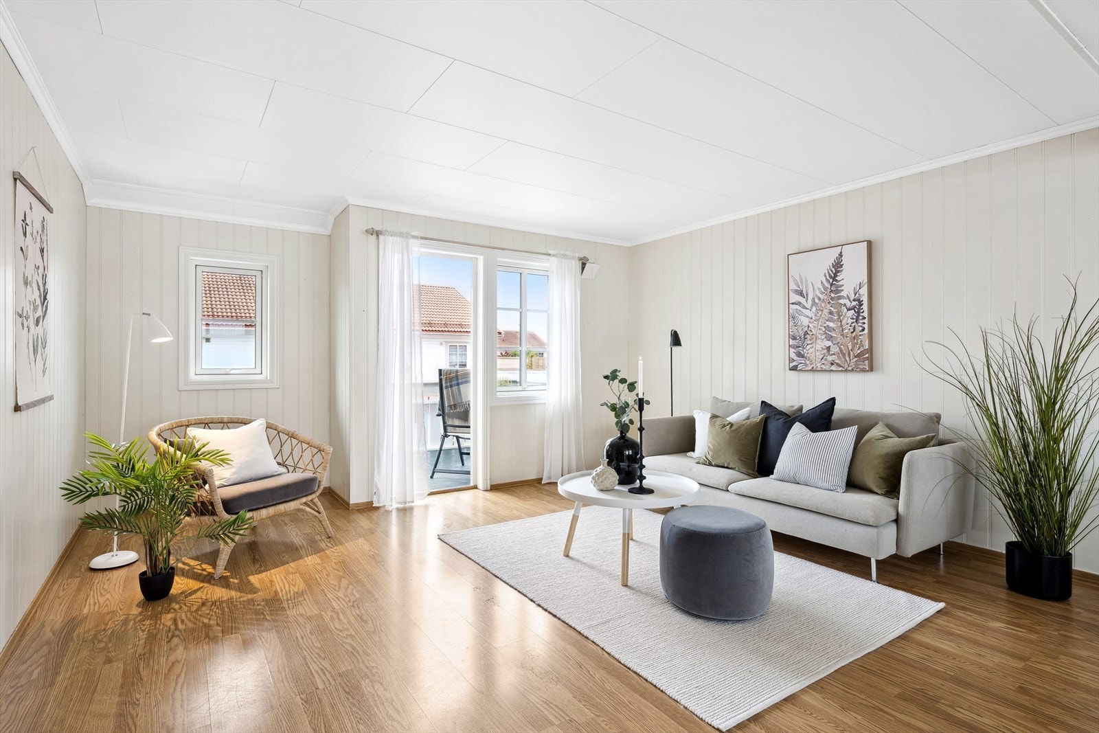Lys og trivelig stue. Galleribilde