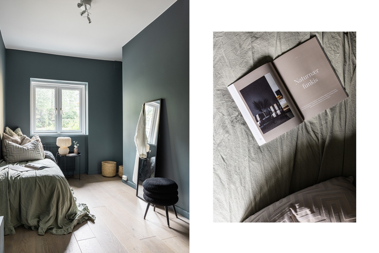 Et behagelig rom som kan brukes som både soverom og kontor. Galleribilde