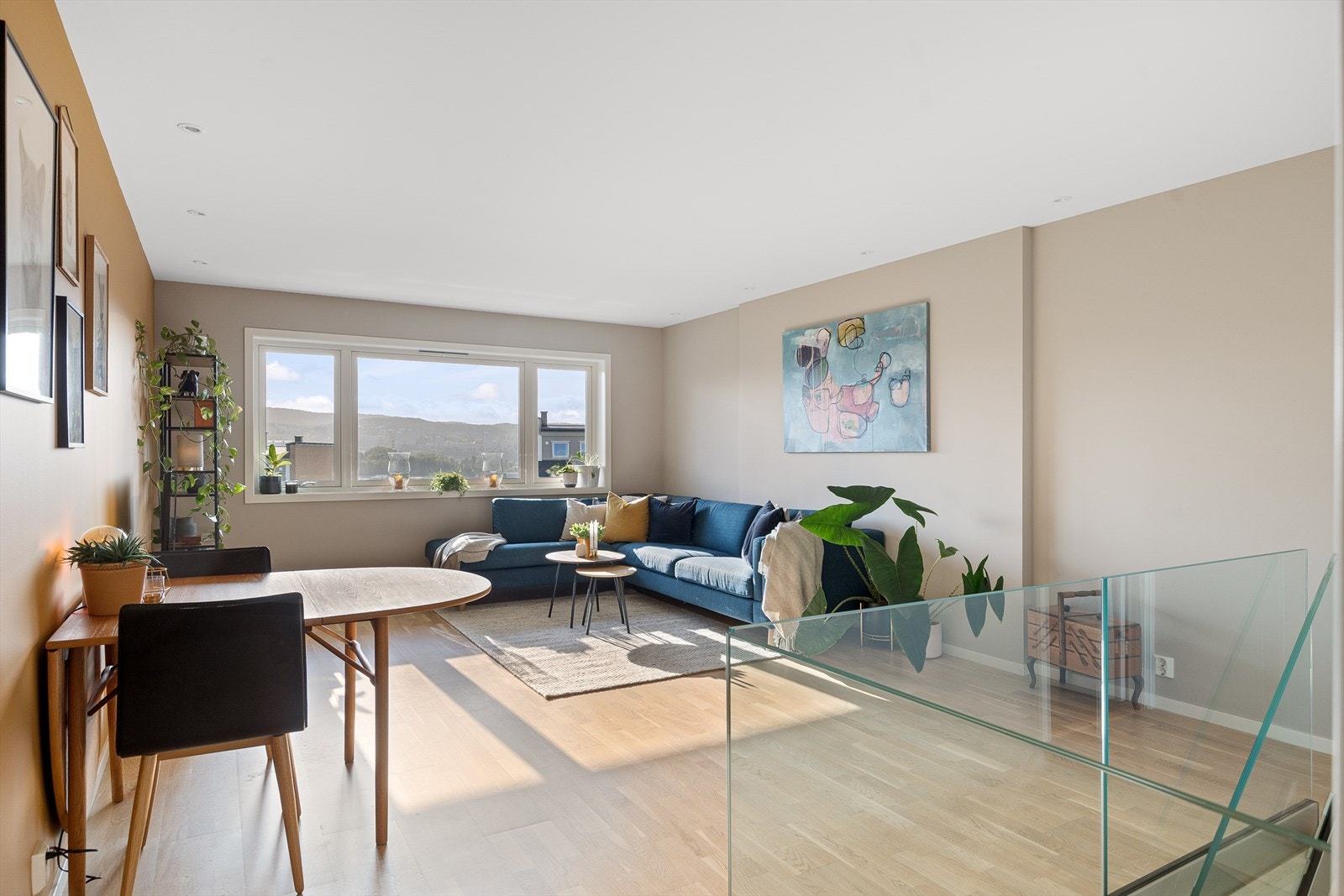 Leiligheten ble totalrenovert opp i 2018. Galleribilde