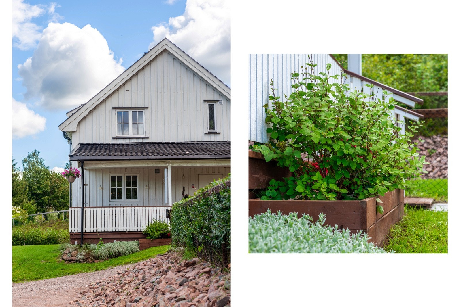 Uteområde detalj. Galleribilde