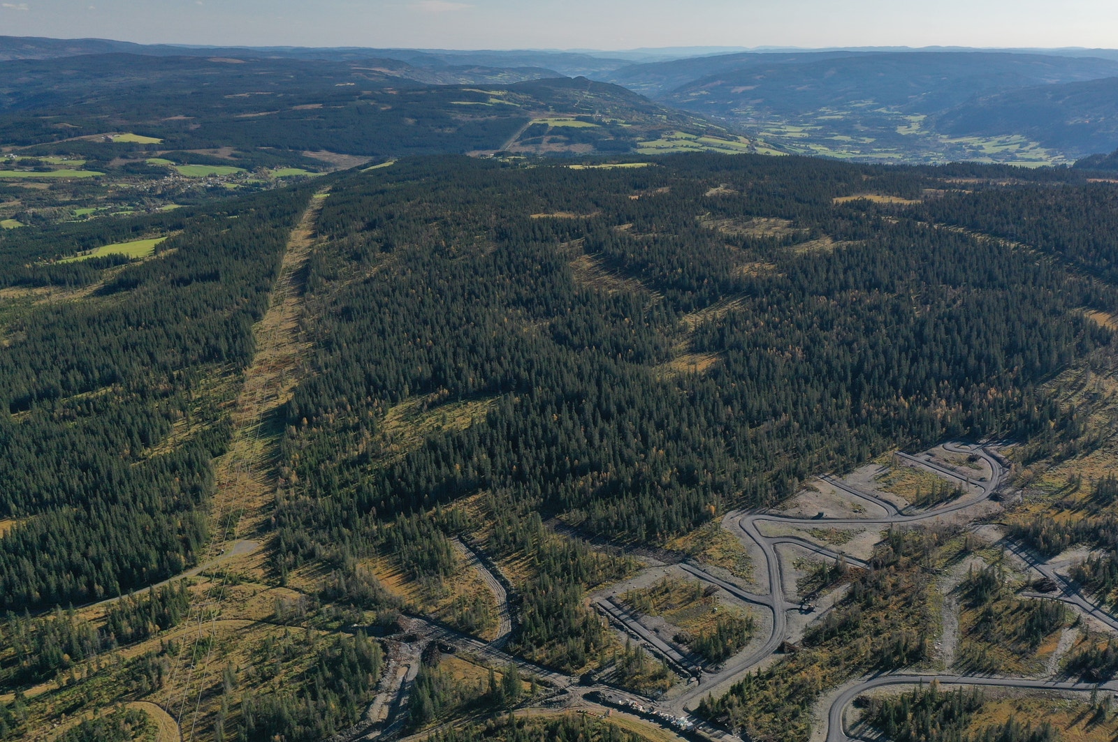 Oversikt over tomteområdet Galleribilde