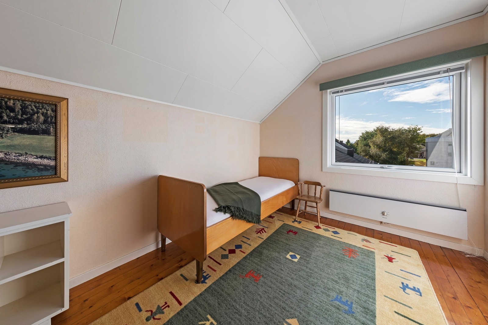Soverom på loft Galleribilde