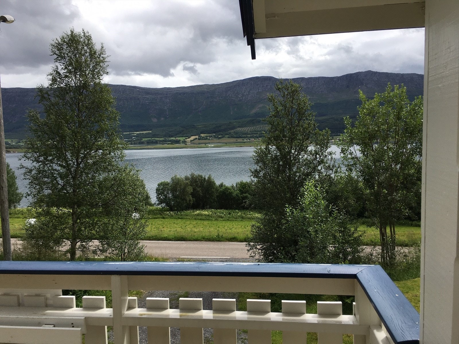 Utsikt fra terrassen, privat bilde tatt 13.07.2022 Galleribilde
