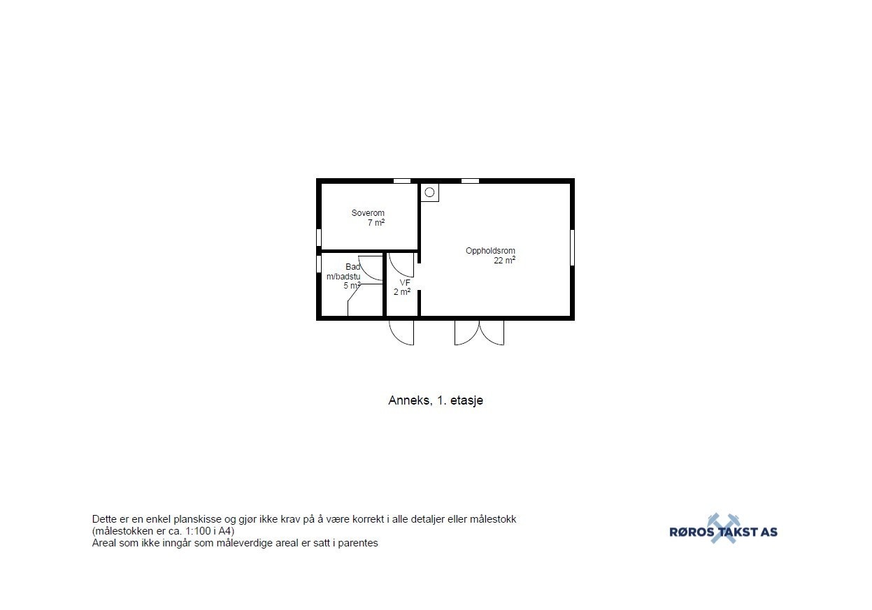 Planskisse - Anneks Galleribilde