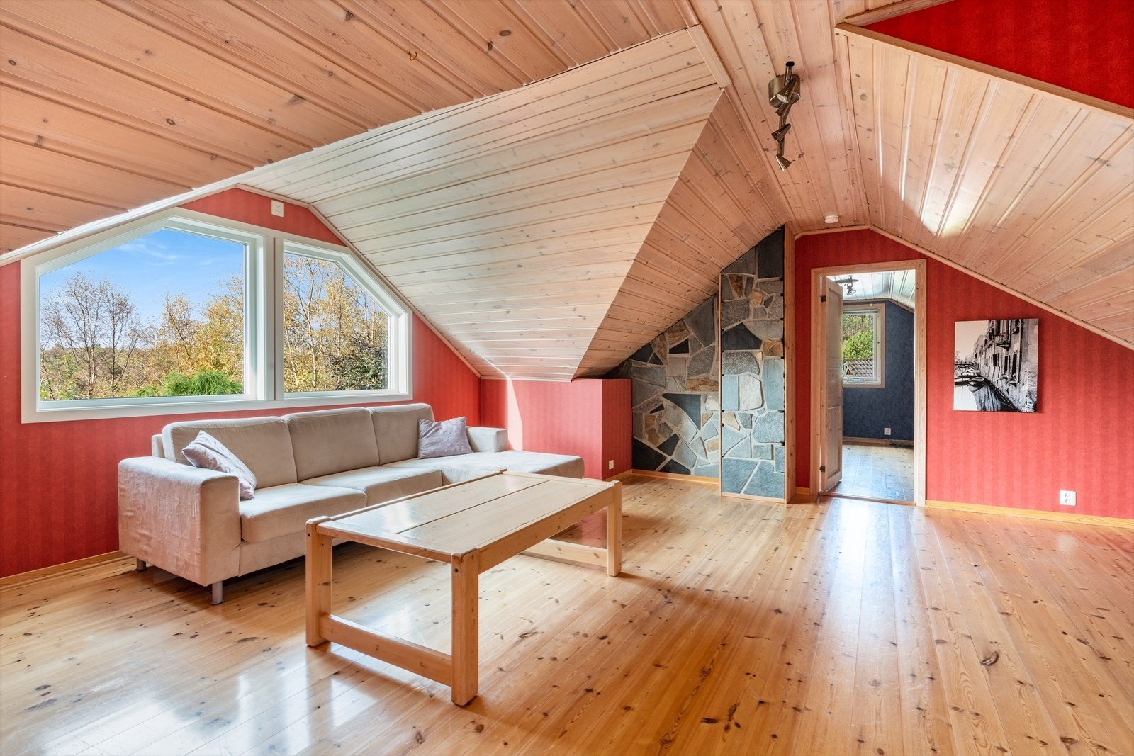 Loftstue Galleribilde