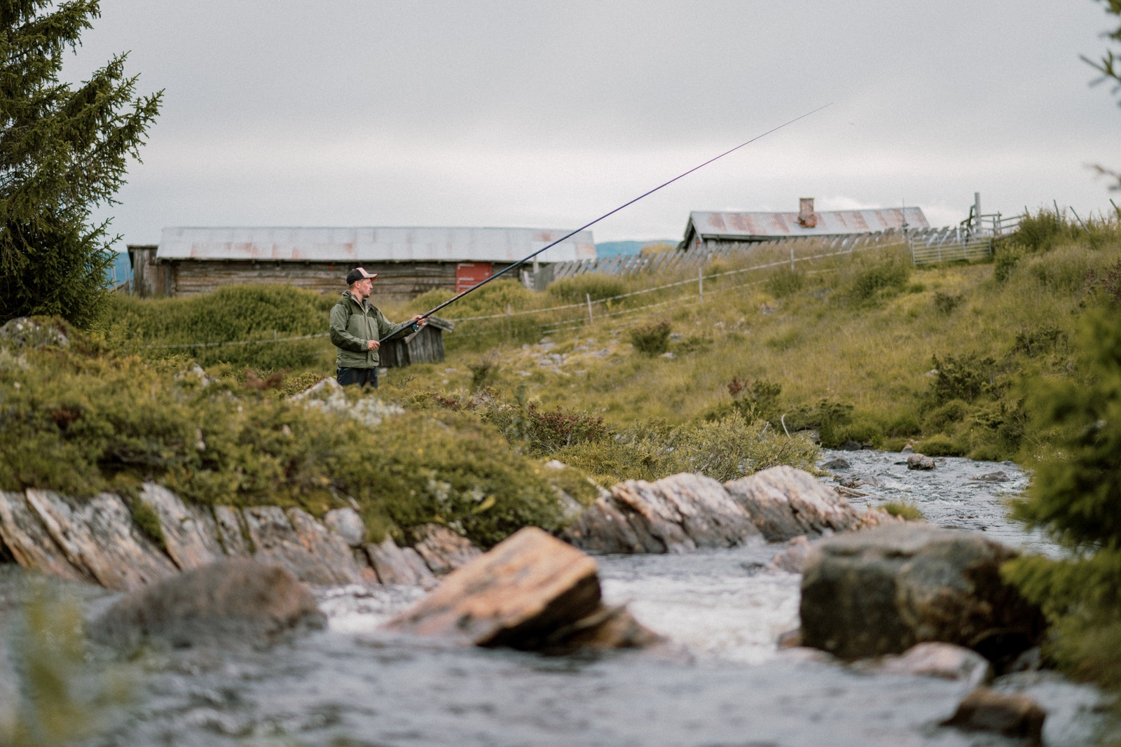 Gode fiskemuligheter i mange elver på Sødorpfjellet Galleribilde