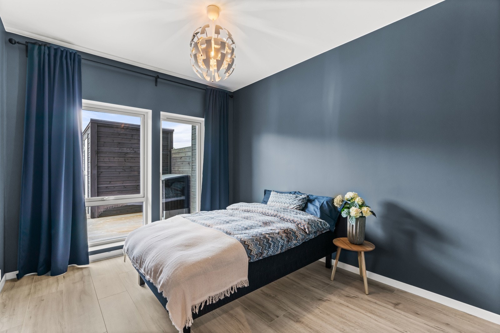 Det er god størrelse på alle soverommene Galleribilde