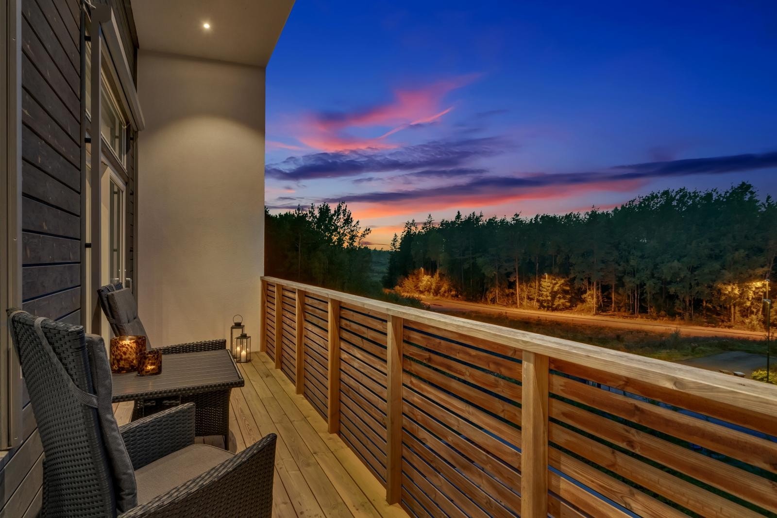 Fra stuen er det utgang til balkongen Galleribilde