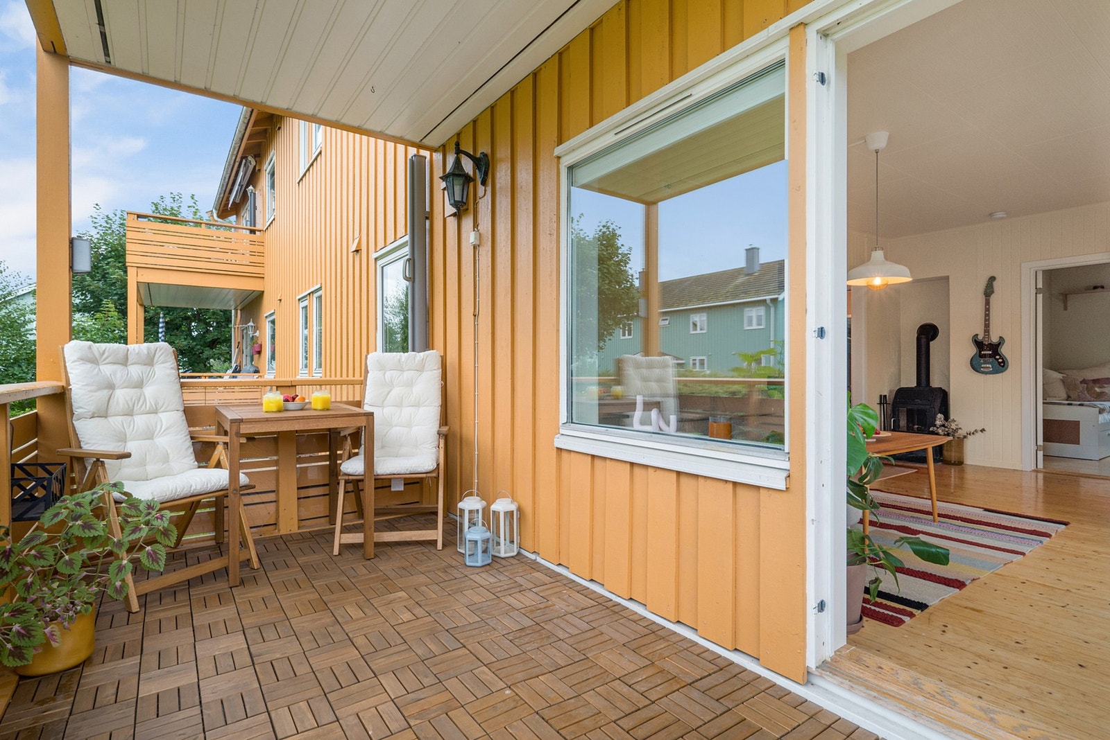 Terrasse på 7m². Galleribilde