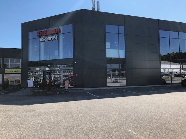 Store vindusflater Galleribilde