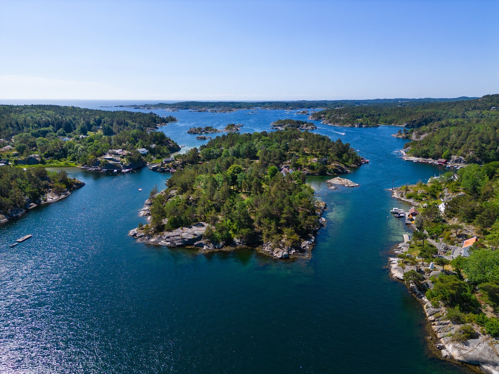 Midt i Blindleia - Kort vei til det åpne hav Galleribilde