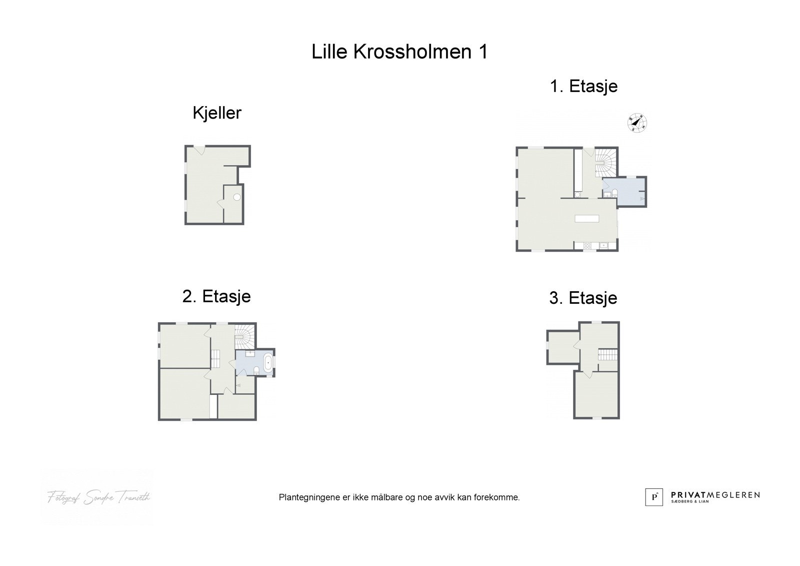 Plantegning - Samletegning Galleribilde