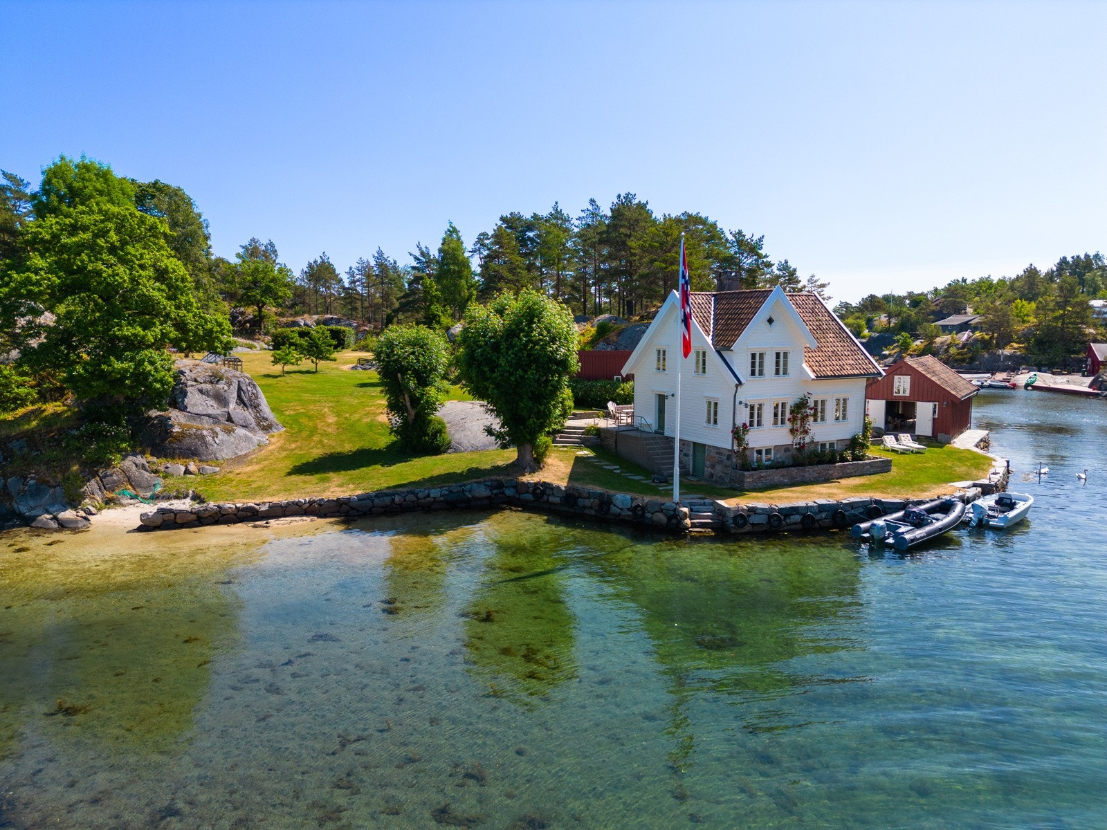 Velkommen til Lille Krossholmen - Skjærgårdsidyll på sitt beste! Galleribilde