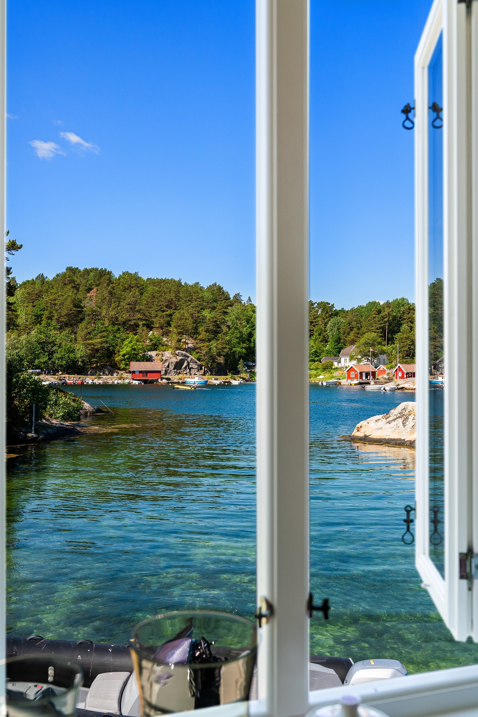 Utsikt fra stue Galleribilde