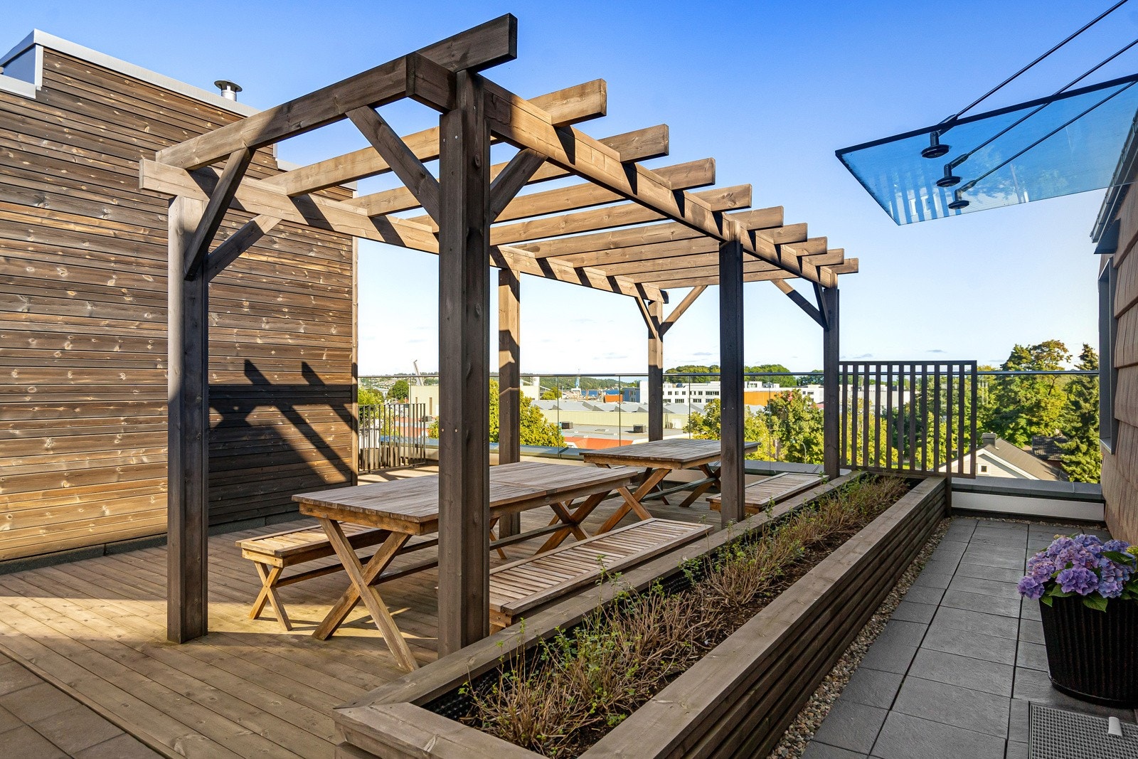 Felles takterrasse! Galleribilde