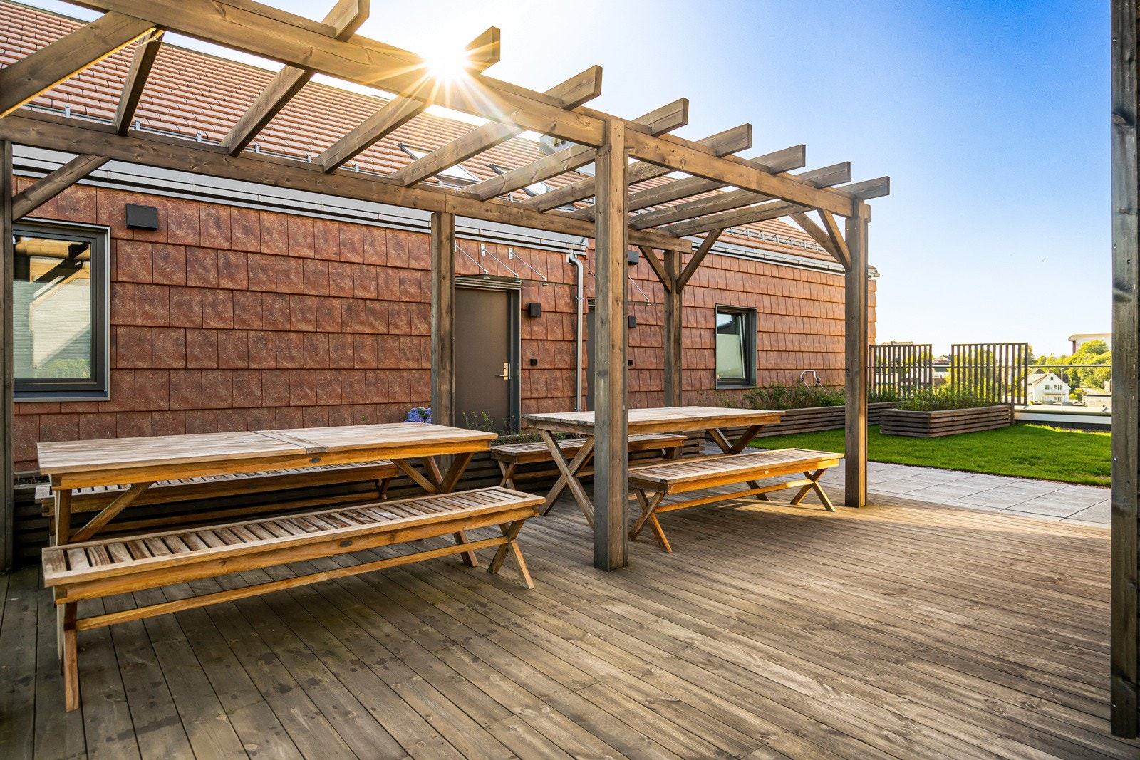 Felles takterrasse! Galleribilde