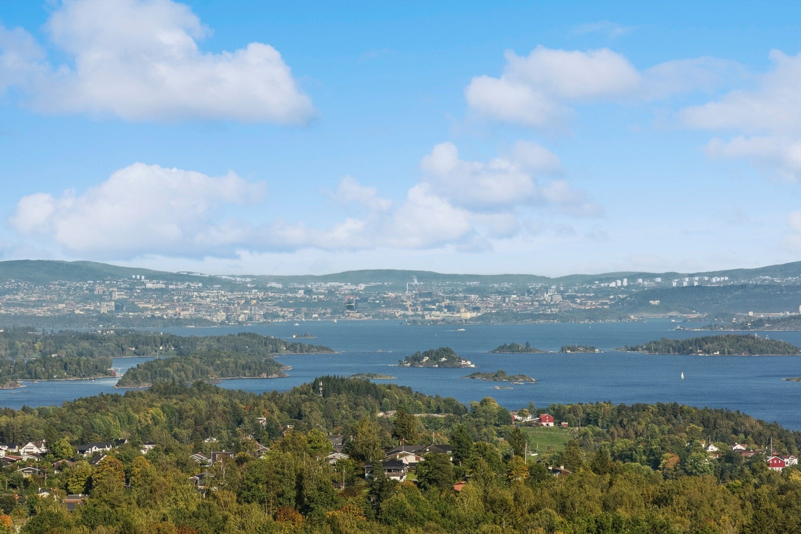 Se soloppgangen over Oslofjorden hver morgen Galleribilde