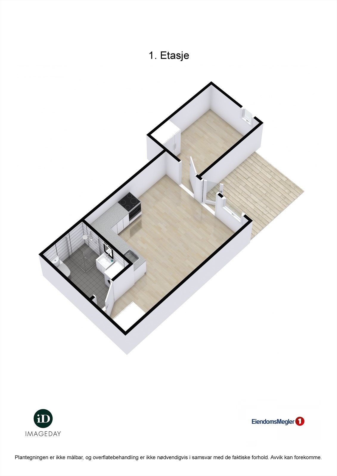 Plantegning 2D - Jordstjerneveien 38B Galleribilde