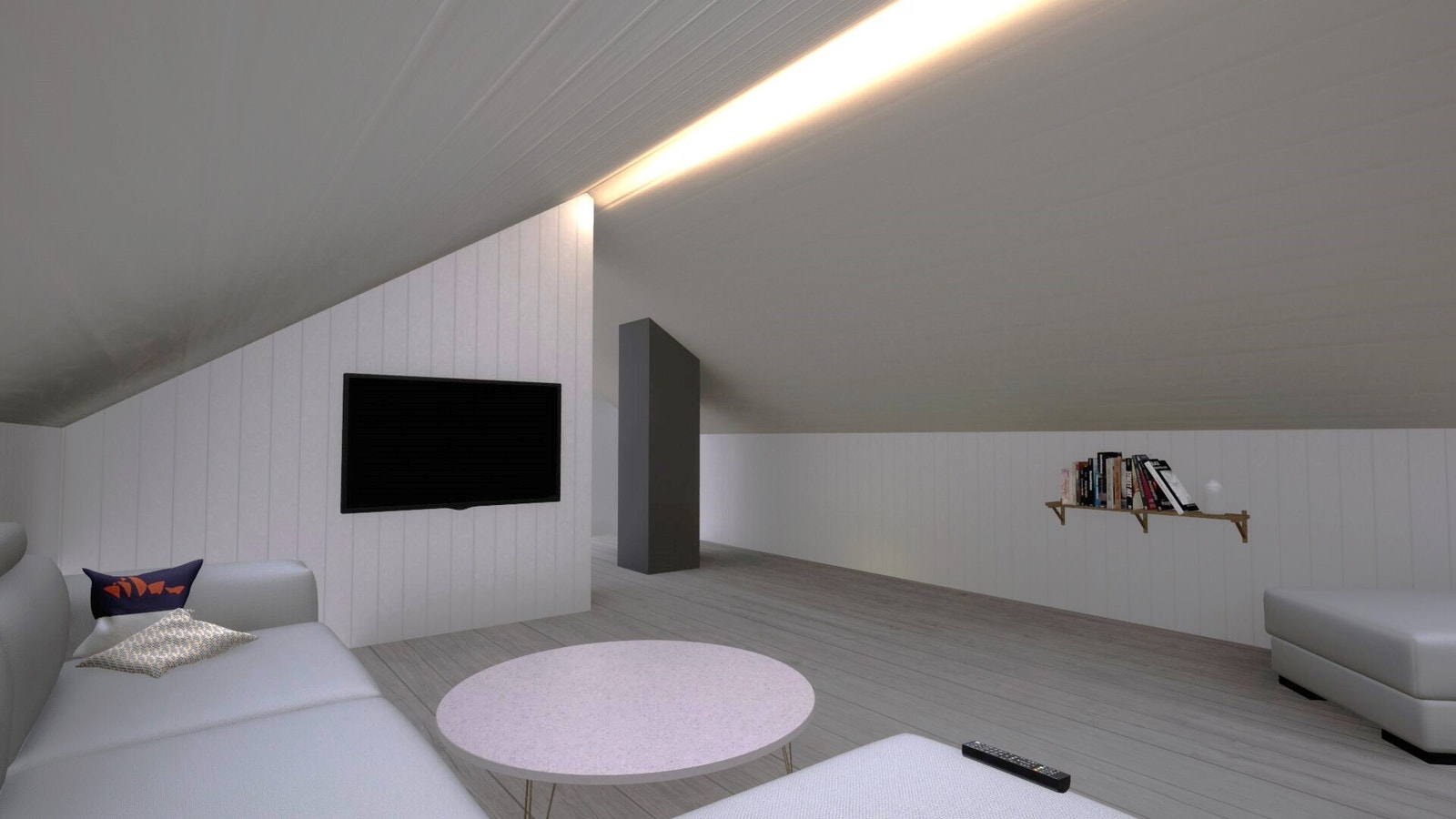 Illustrasjonsbilde loft Galleribilde