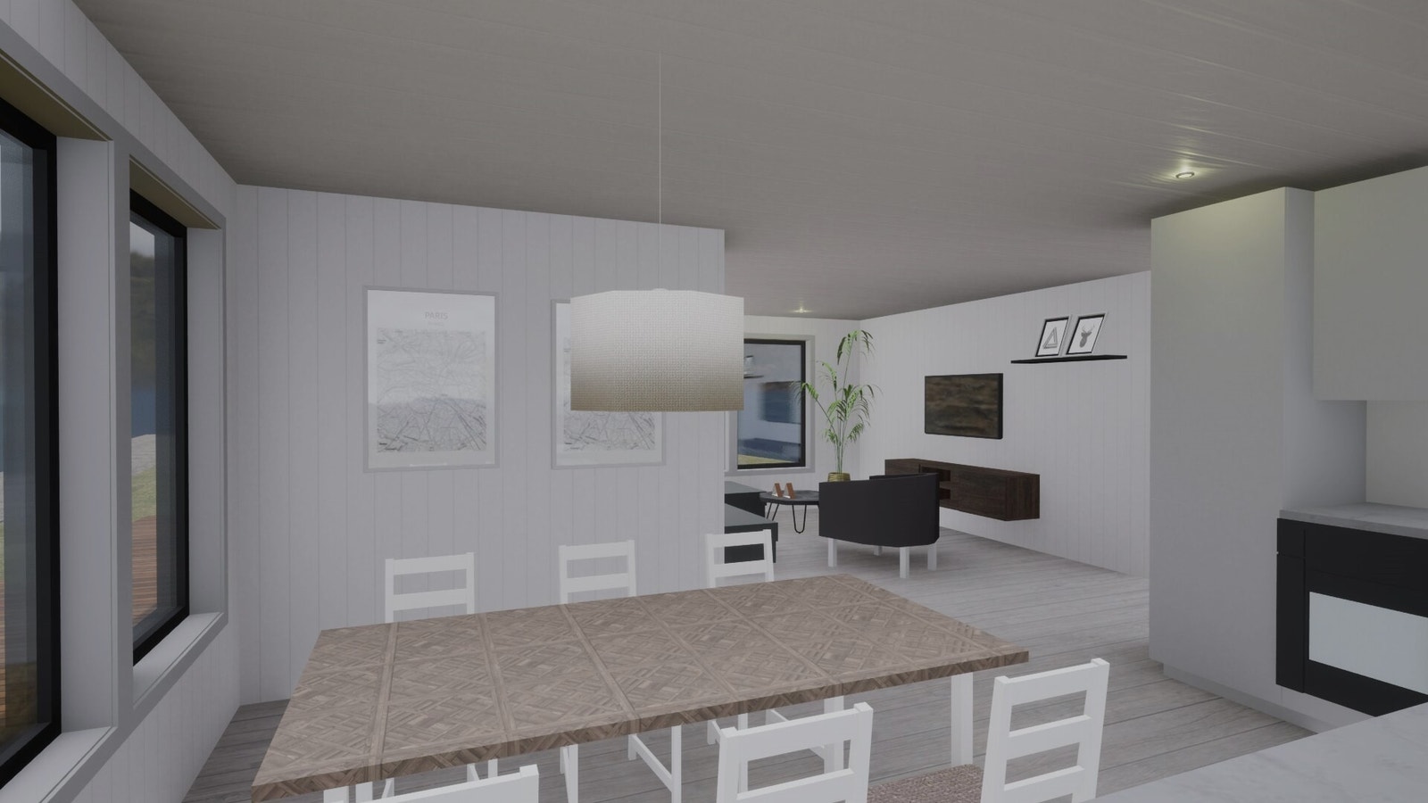 Illustrasjonsbilde spiseplass Galleribilde