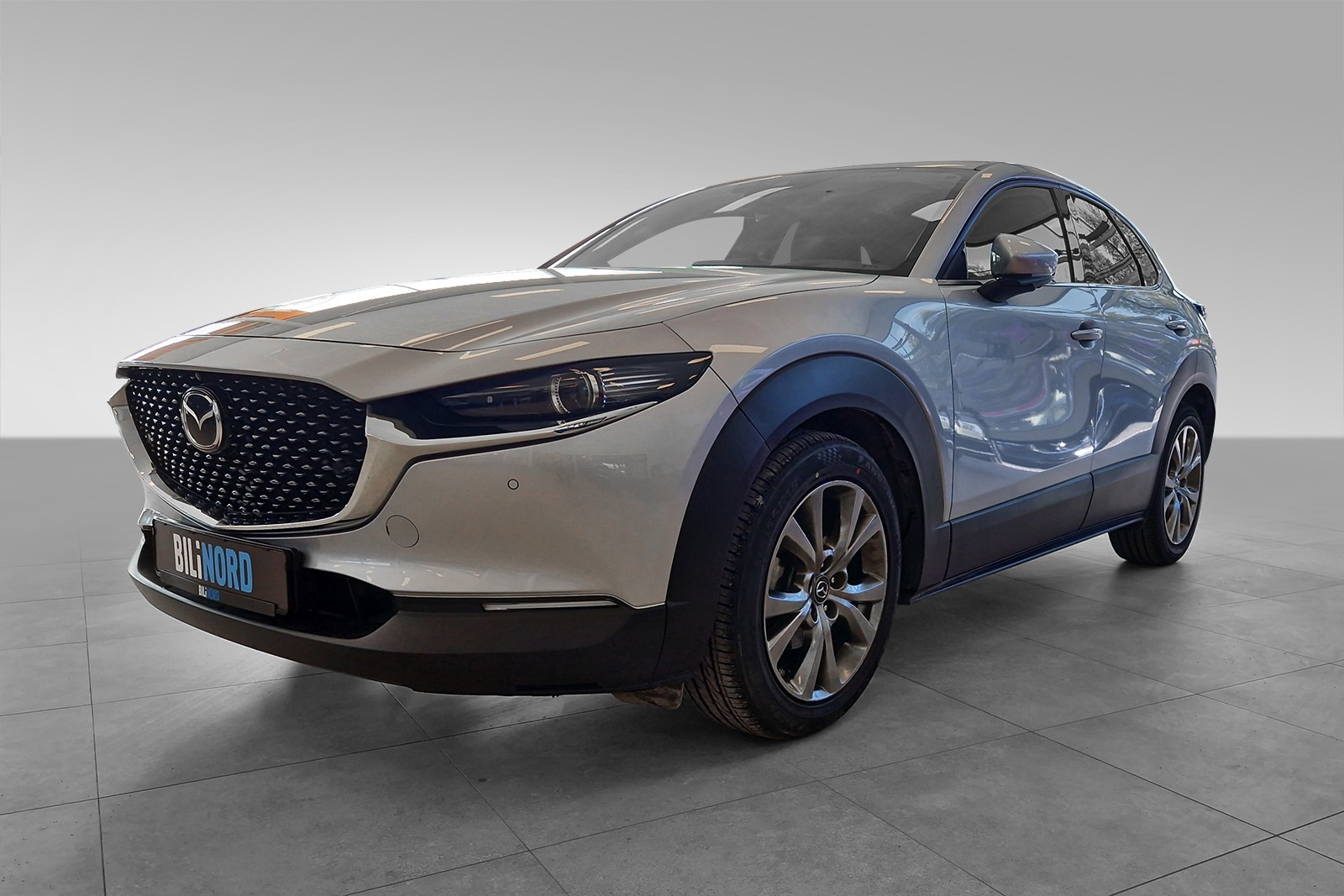 stilig design rundt om bilen