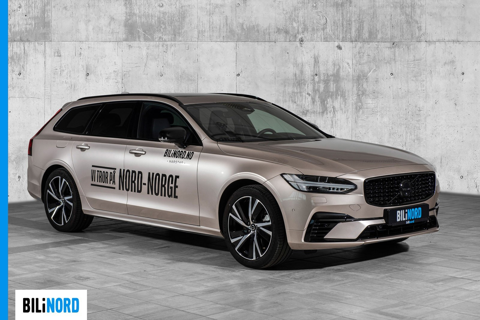 Vår demobil 2023 Volvo V90 T6 350hk AWD Ultimate Dark er klar for videreleasing!