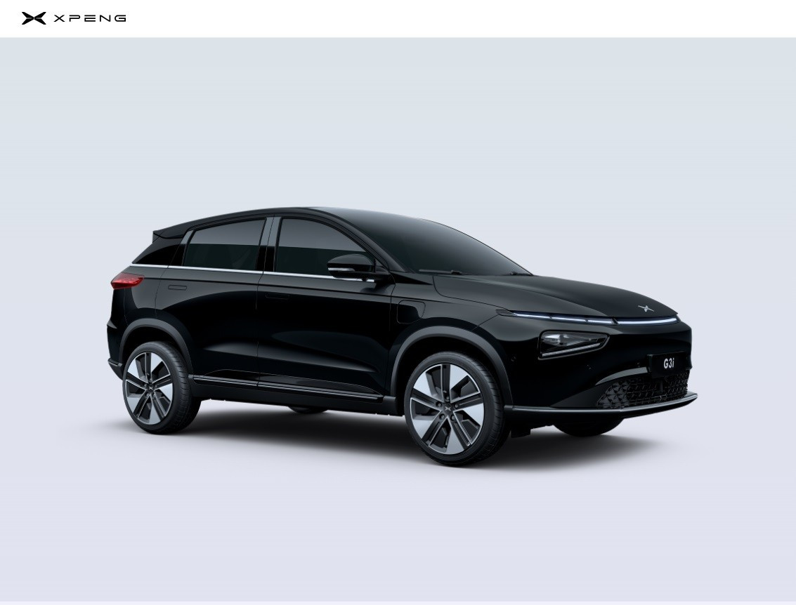 XPeng G3i Smart i sort met farge
