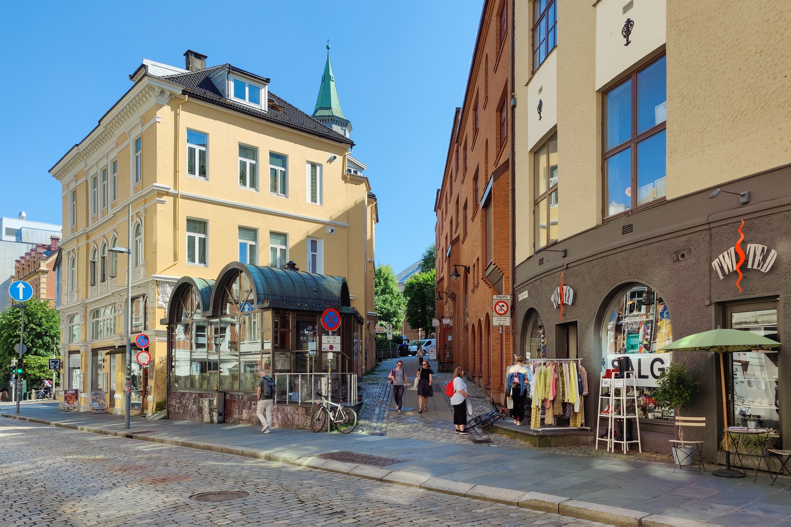 Christies gate 13, fasade Galleribilde