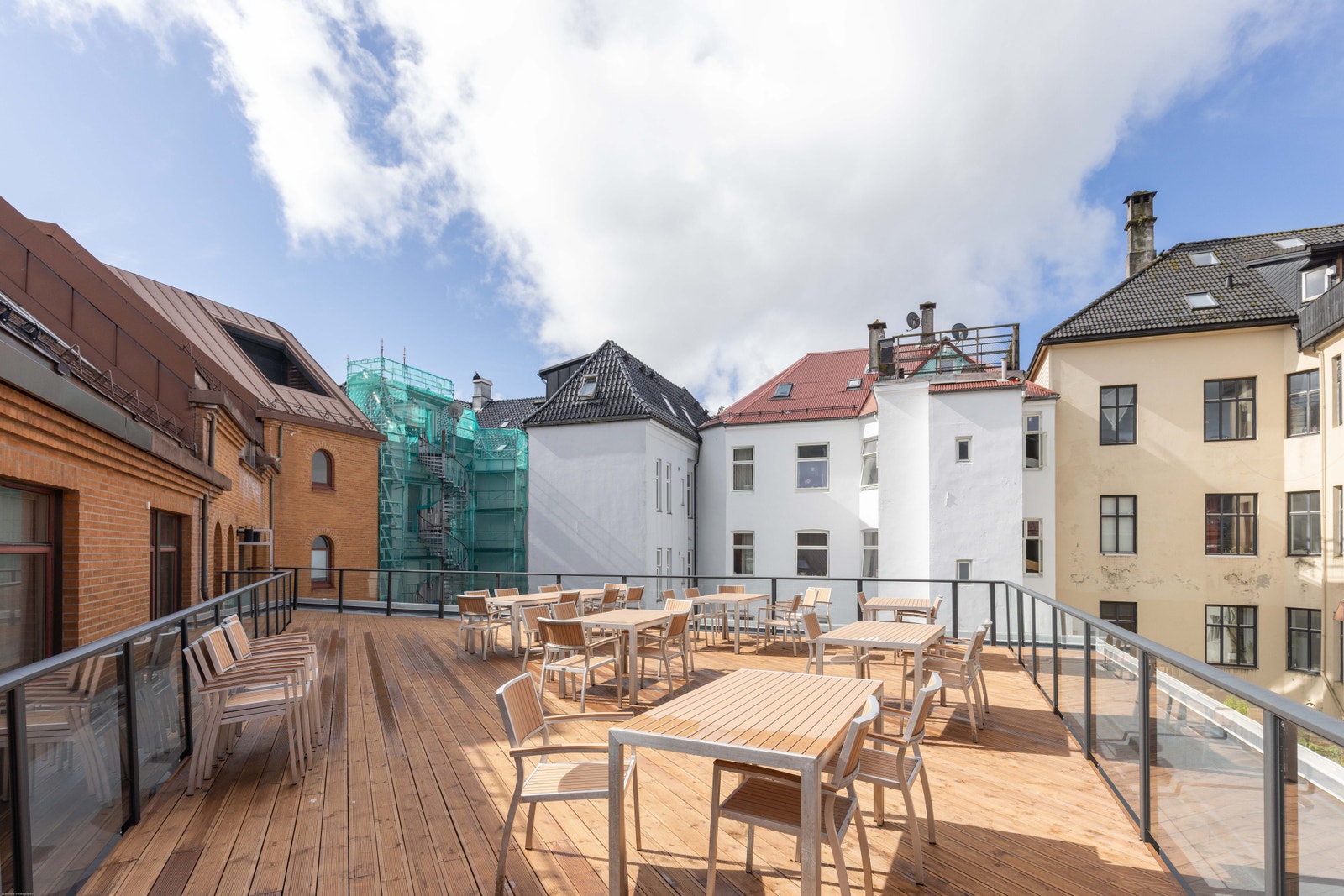 Christies gate 13, takterrasse Galleribilde