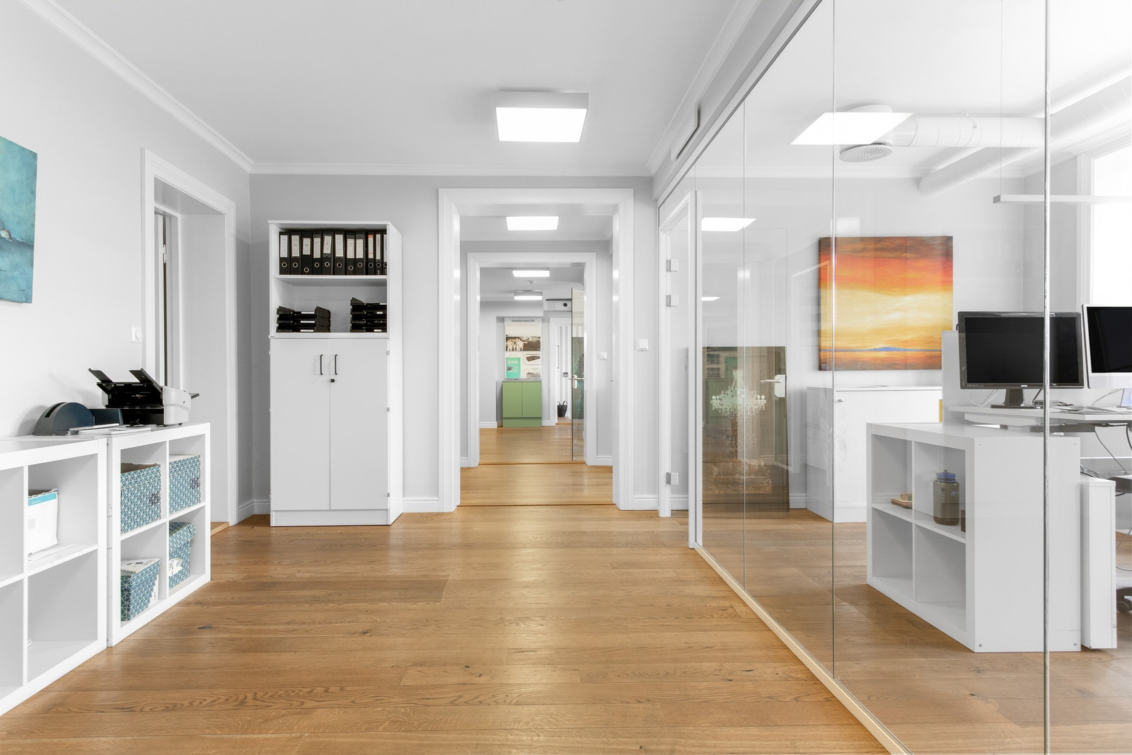 1. etasje - cellekontorer. Galleribilde