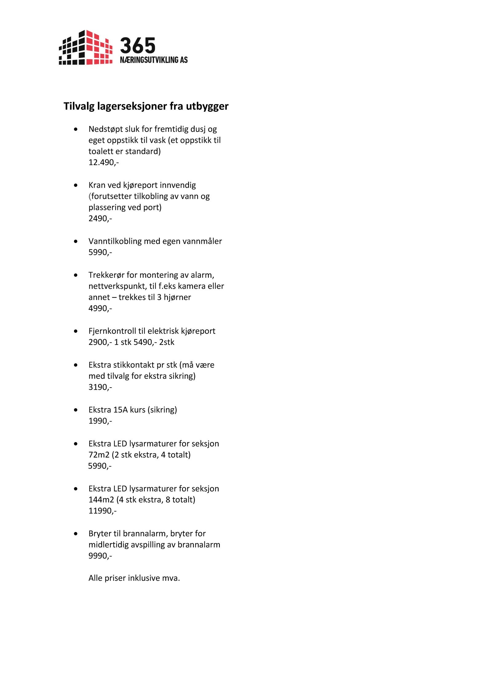 Tilvalg lagerseksjoner 365 Næringsutvikling AS - Kampenes 27.03.2023 Galleribilde