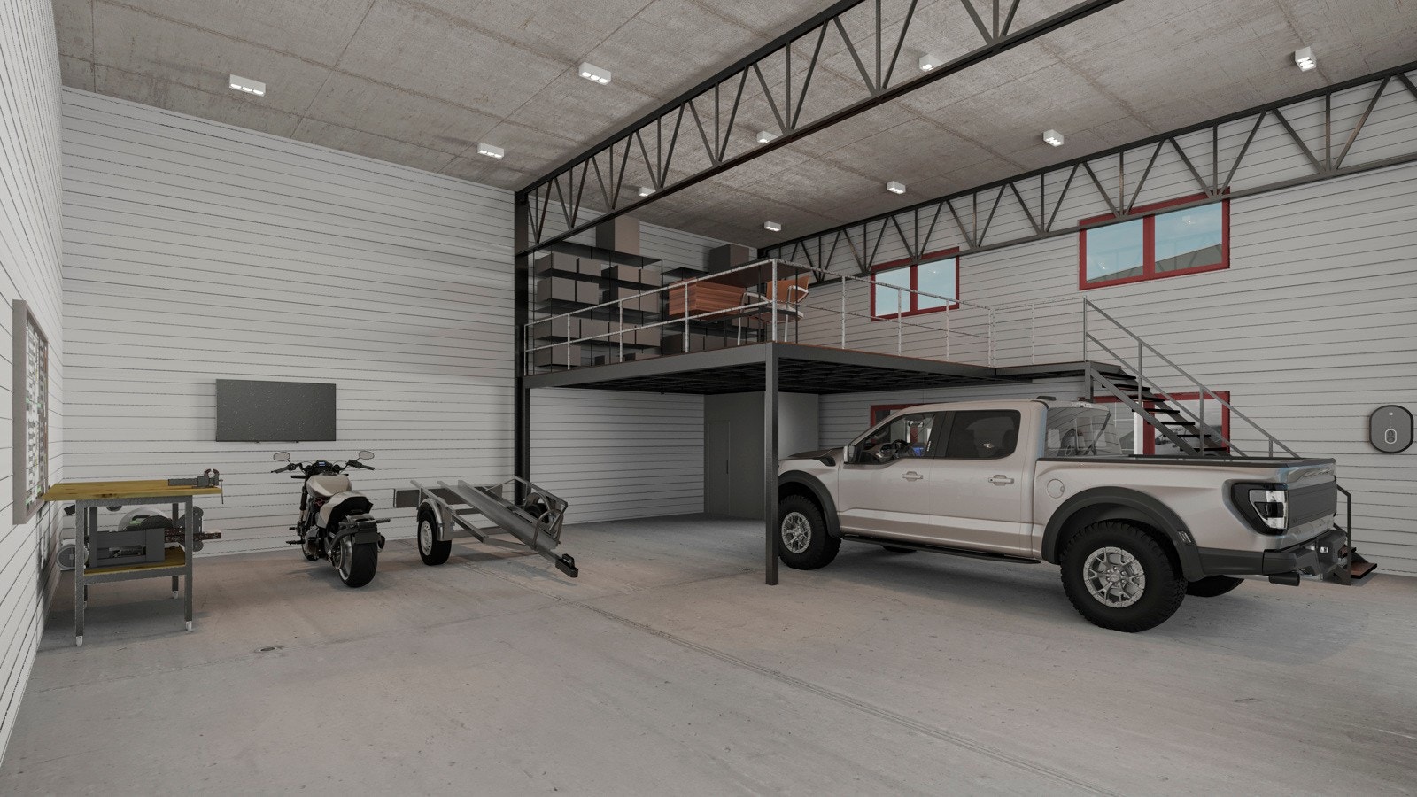 144m2! Du kan bygge mesaninen på inntil 20% av seksjonen for bedre areal utnyttelse Galleribilde