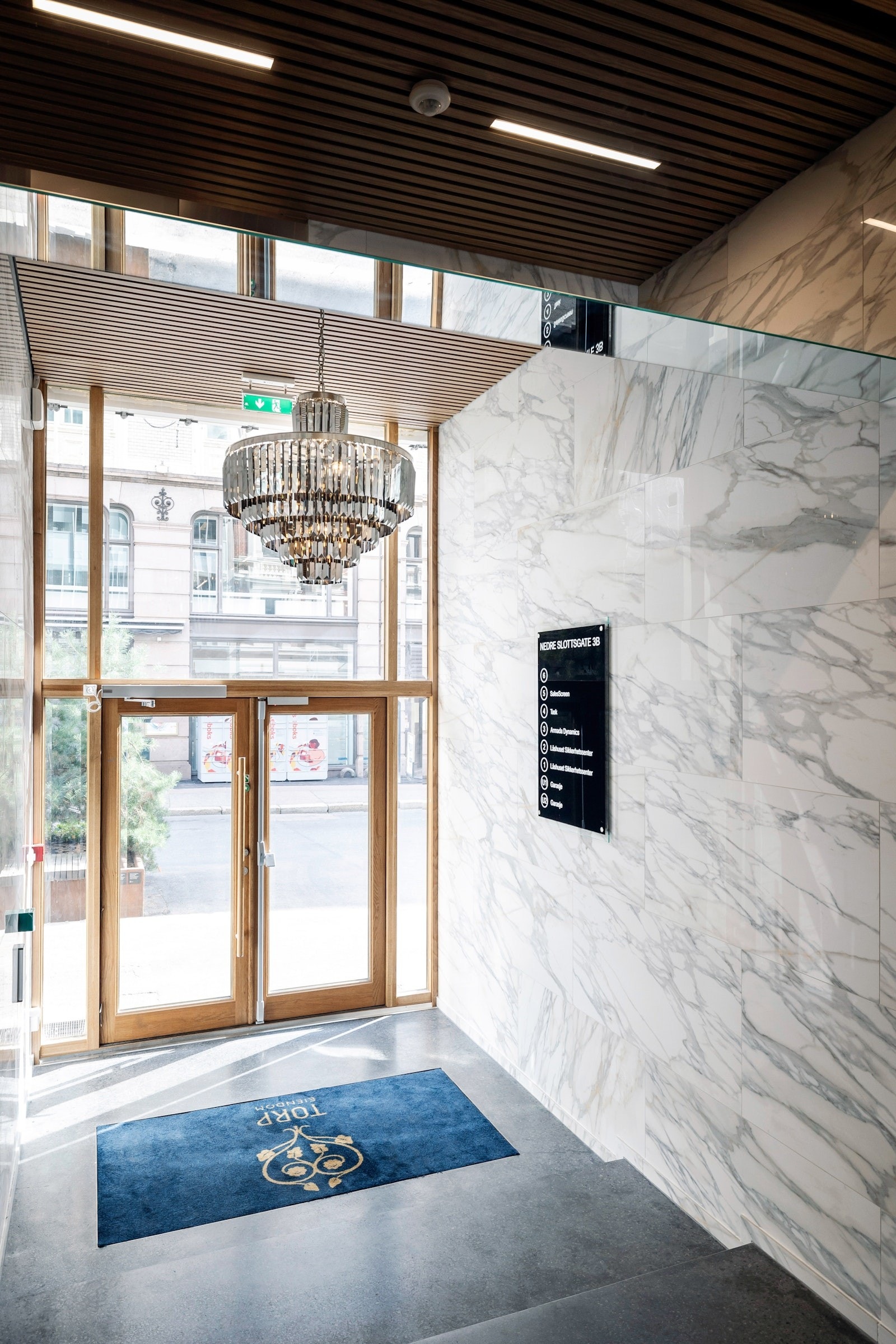 Oppgradert inngangsparti Galleribilde