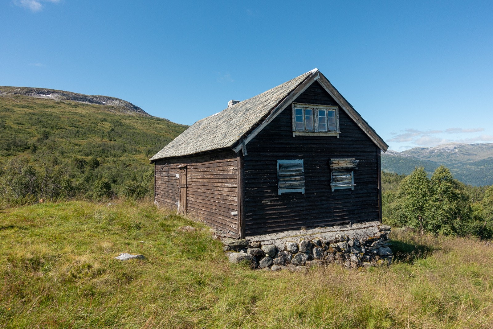 Stølsbygning Galleribilde
