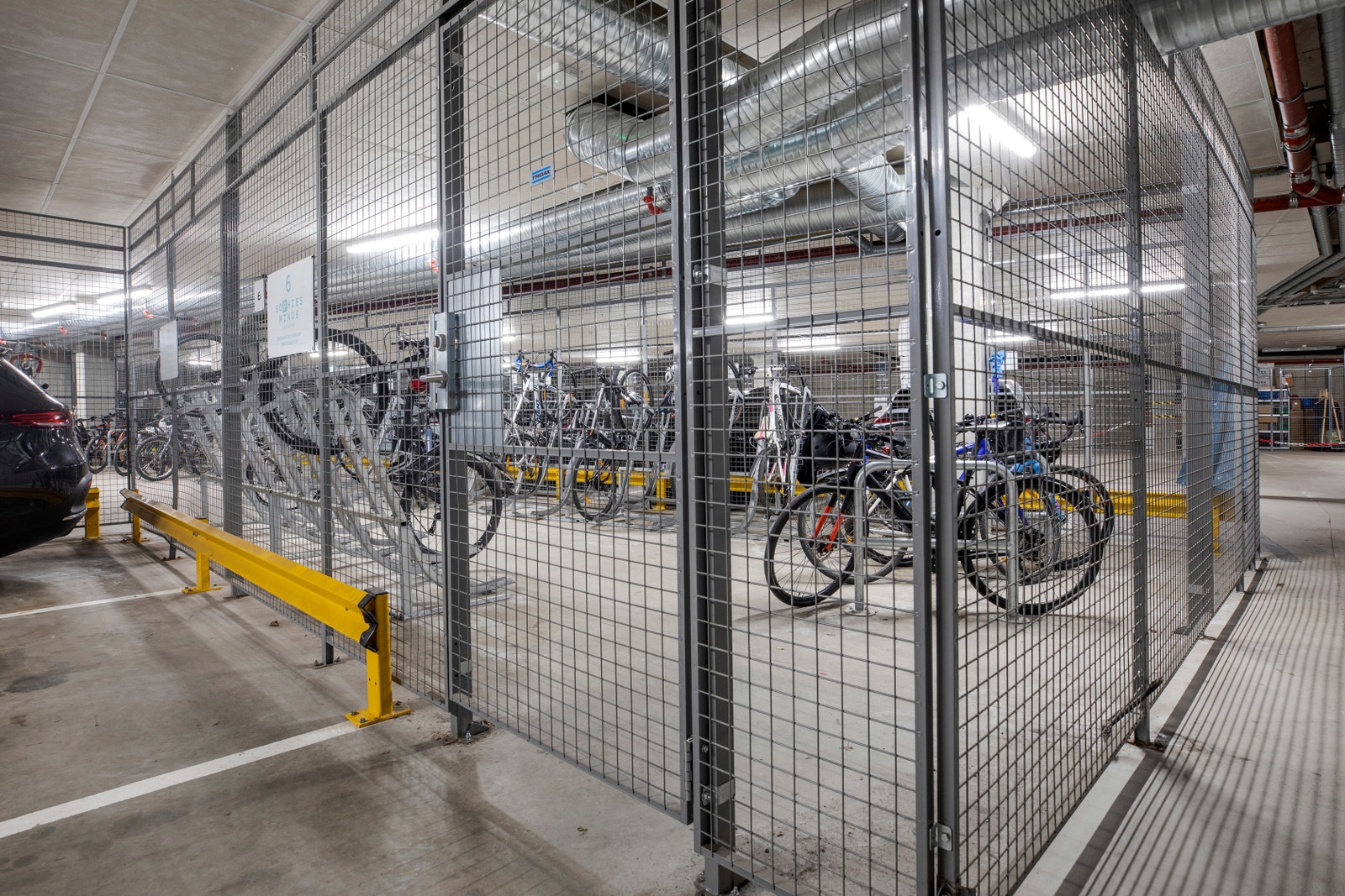 P-kjeller/Sykkelparkering Galleribilde