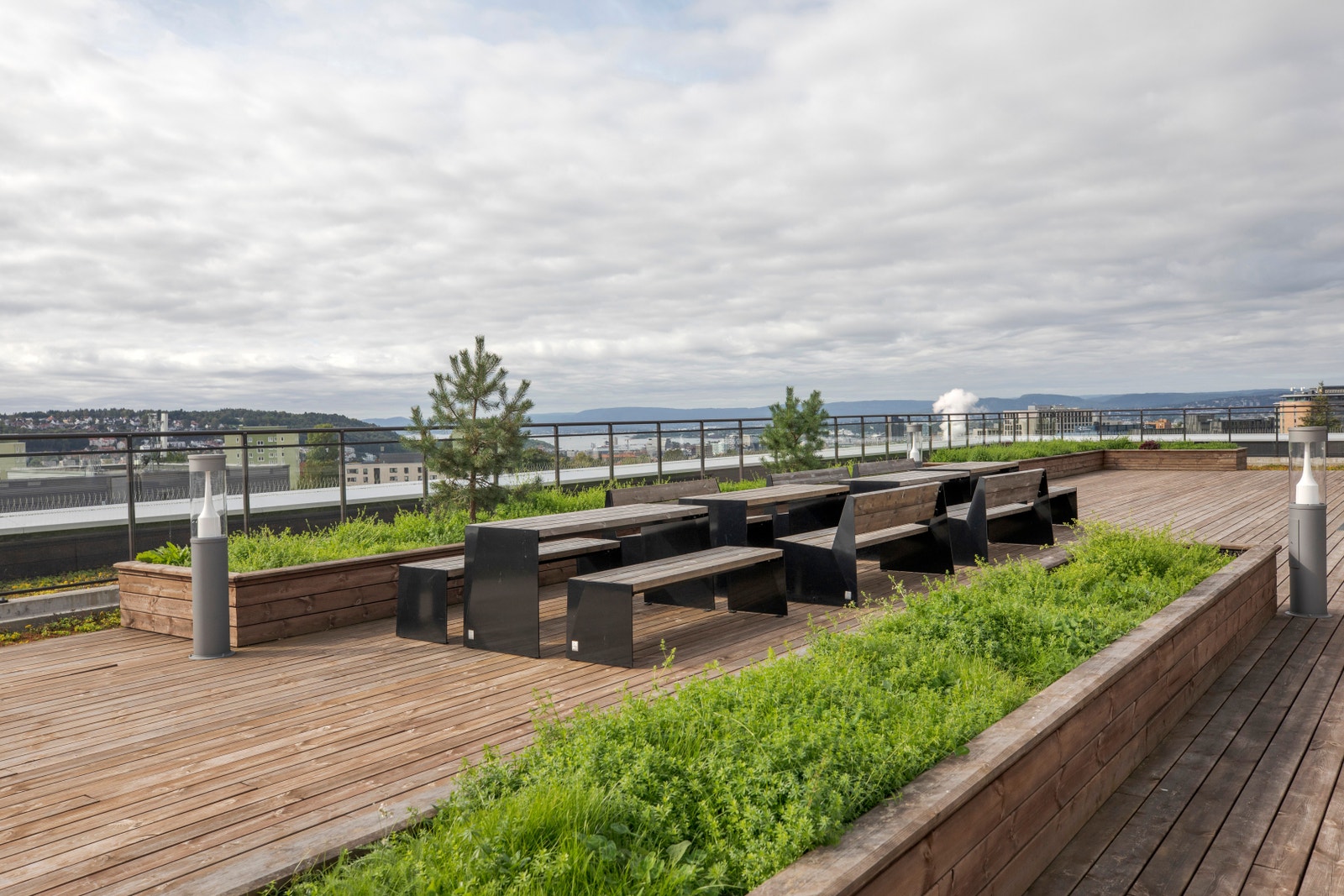 Felles takterrasse Galleribilde
