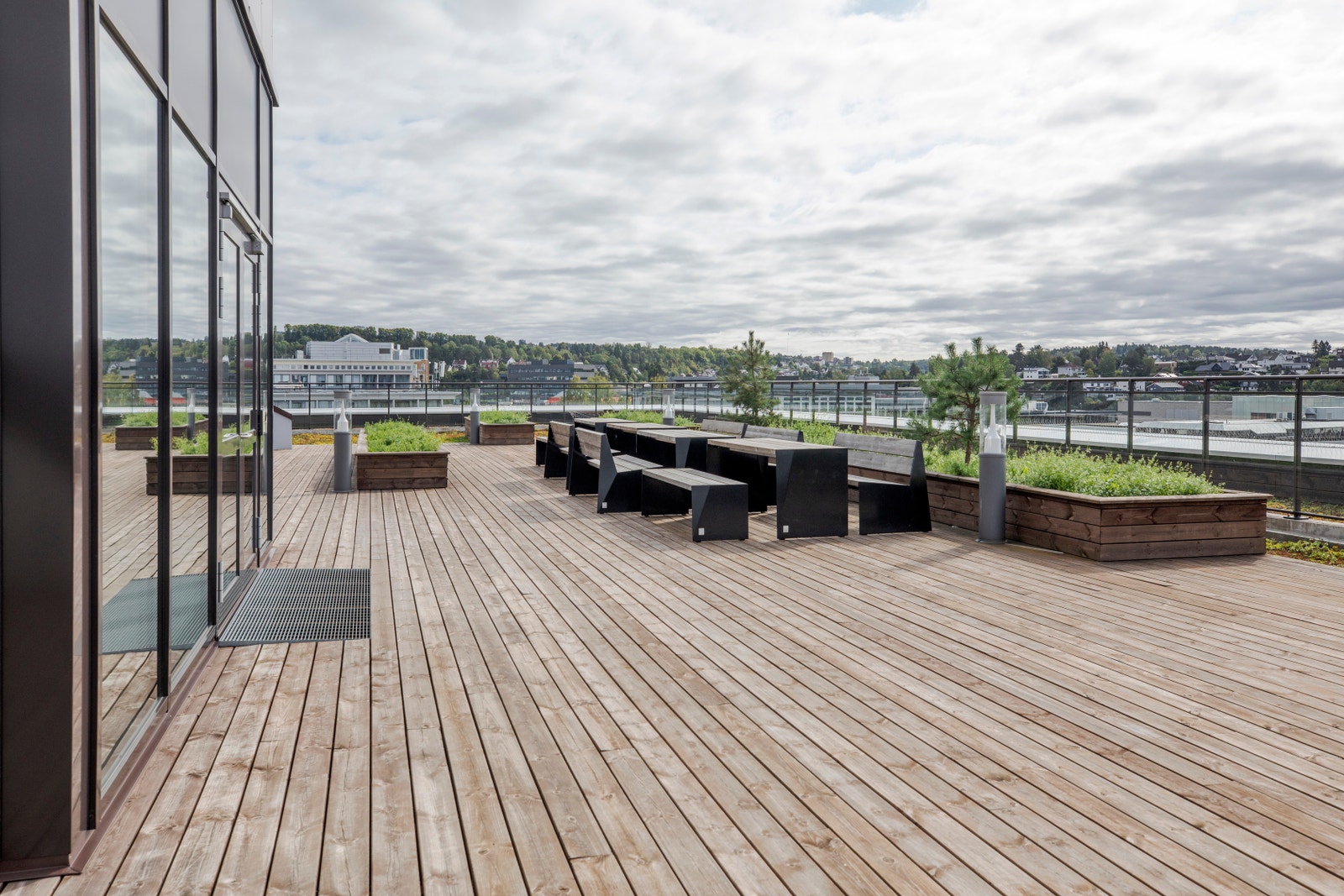 Felles takterrasse Galleribilde