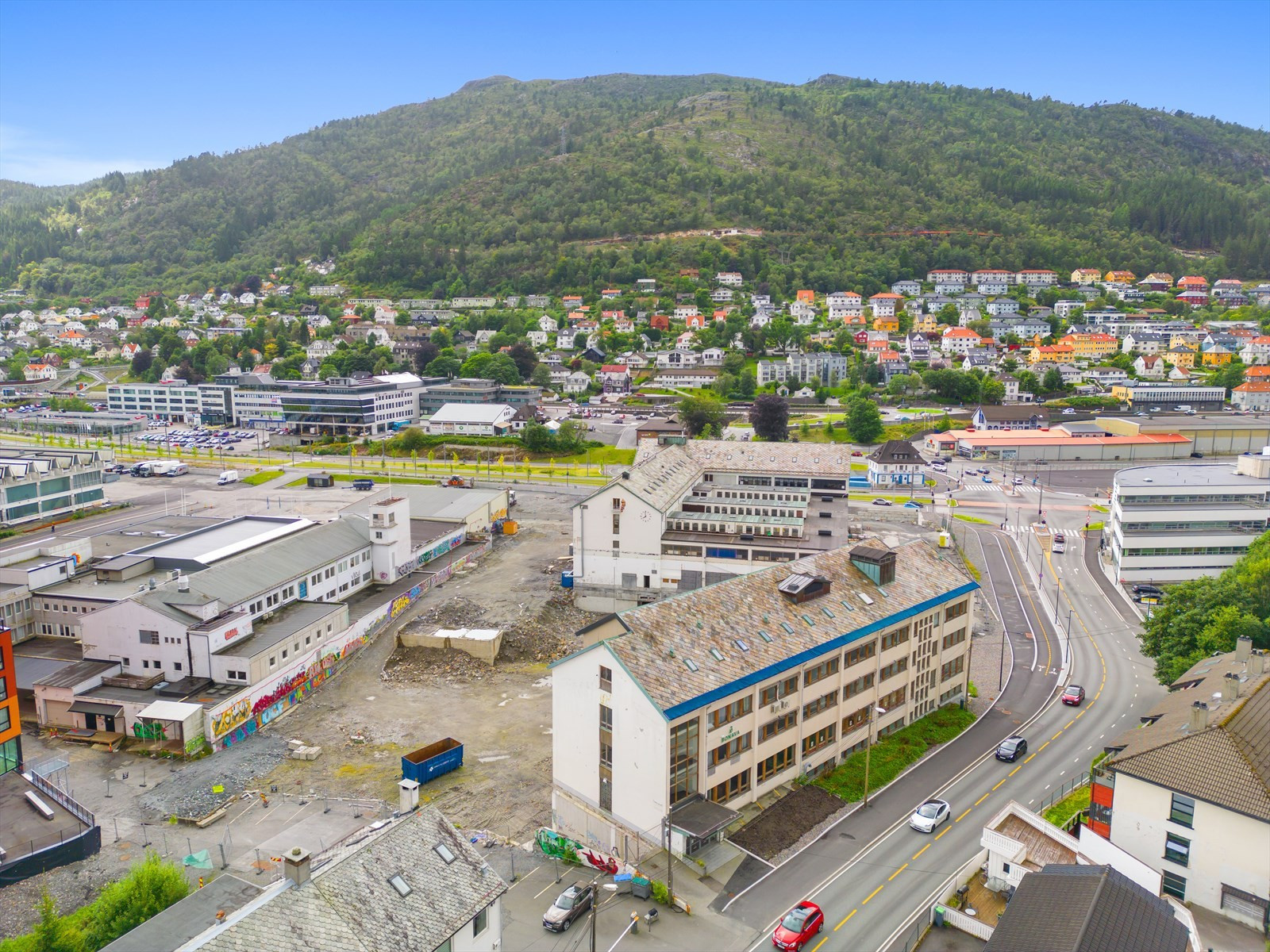 Tidligere Administrasjonsbygget til Bergensmeieriene  er klar for nye leietakere