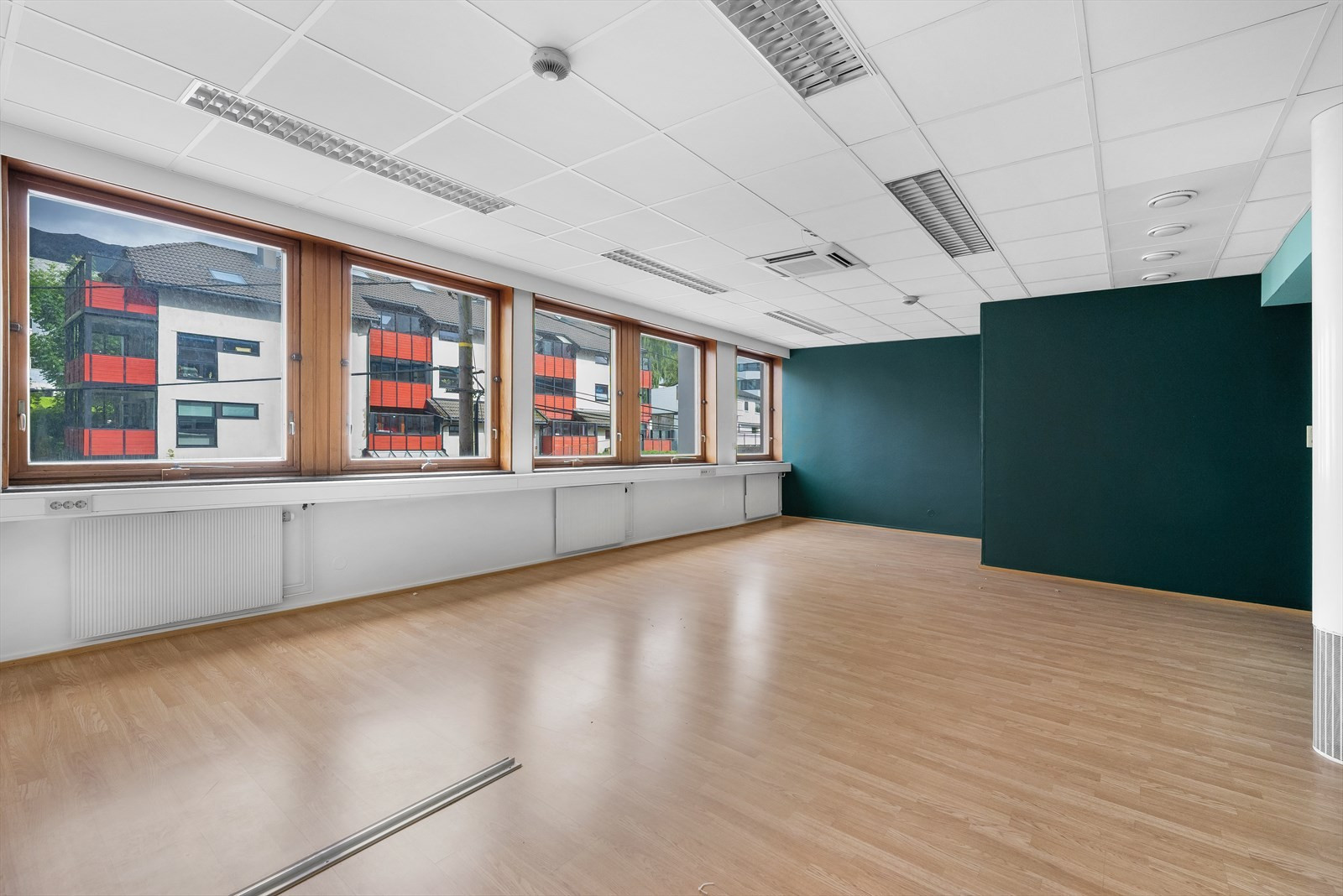 Ledig areal i 3. etg. Her skal det etableres et miljø for mindre bedrifter fra BTA 25 - 200 m²