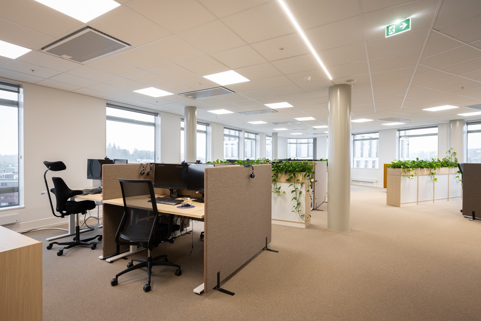 De ledige lokalene Galleribilde