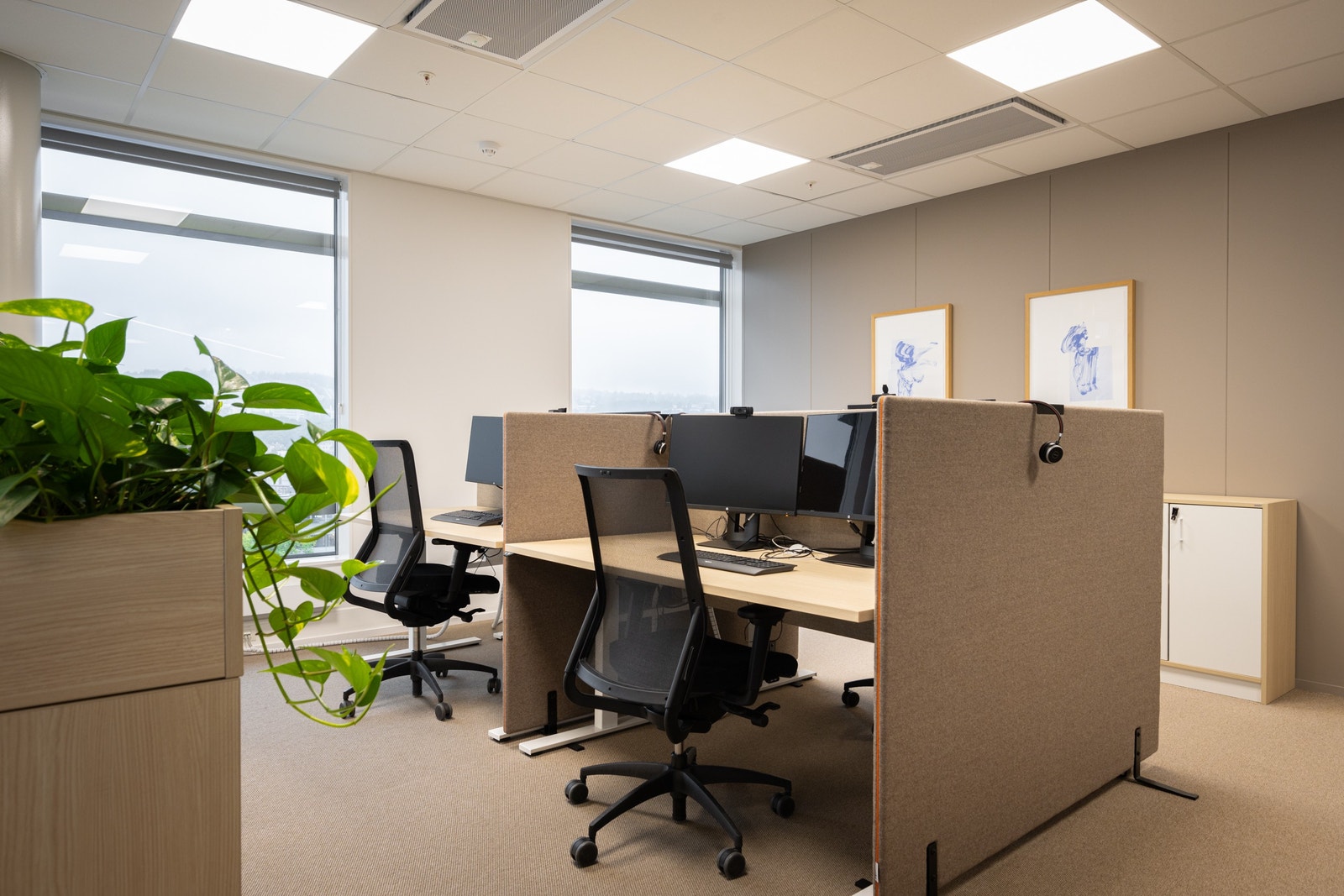 De ledige lokalene Galleribilde