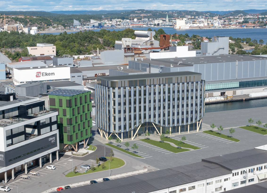 Nytt BREEAM-sertifisert bygg tilrettelagt for samarbeid og trivsel! Galleribilde
