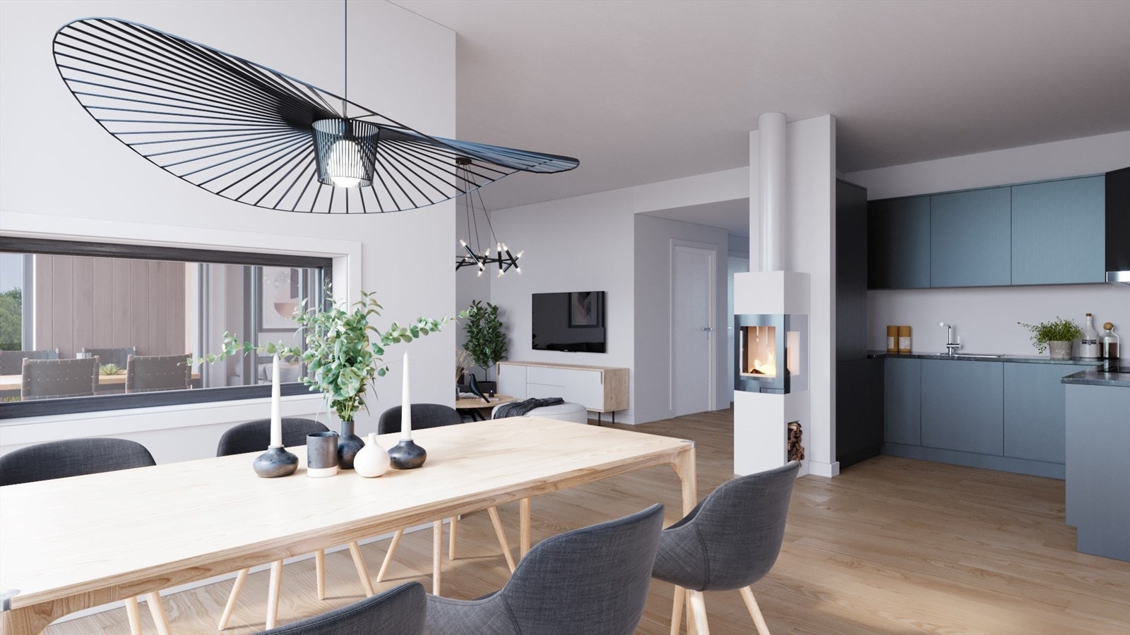 Det er fortsatt mulig med tilvalg på kjøkken og bad Galleribilde