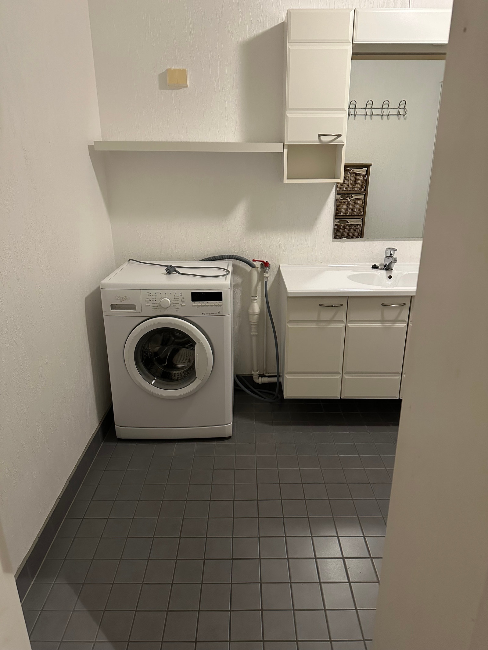 Bad med fliser og gulvvarme. Galleribilde